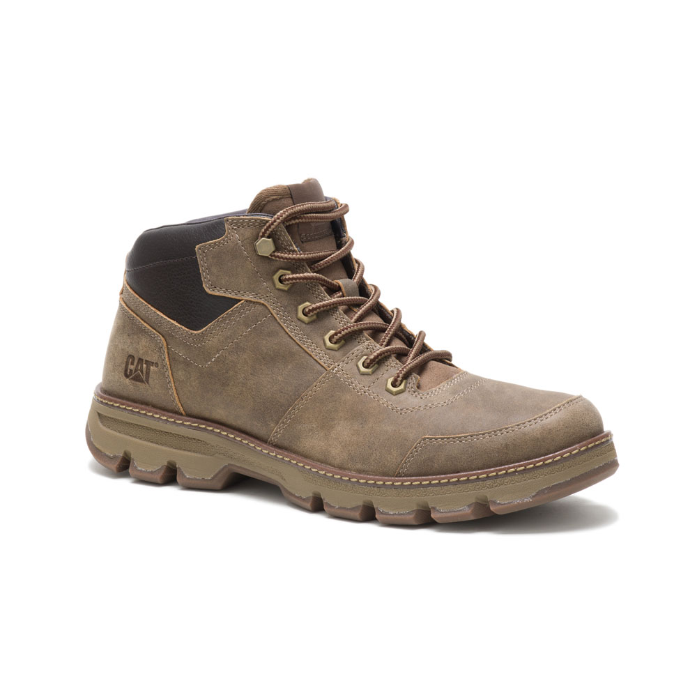 Caterpillar Men's Vertex Ankle Boots Brown CAT-70856